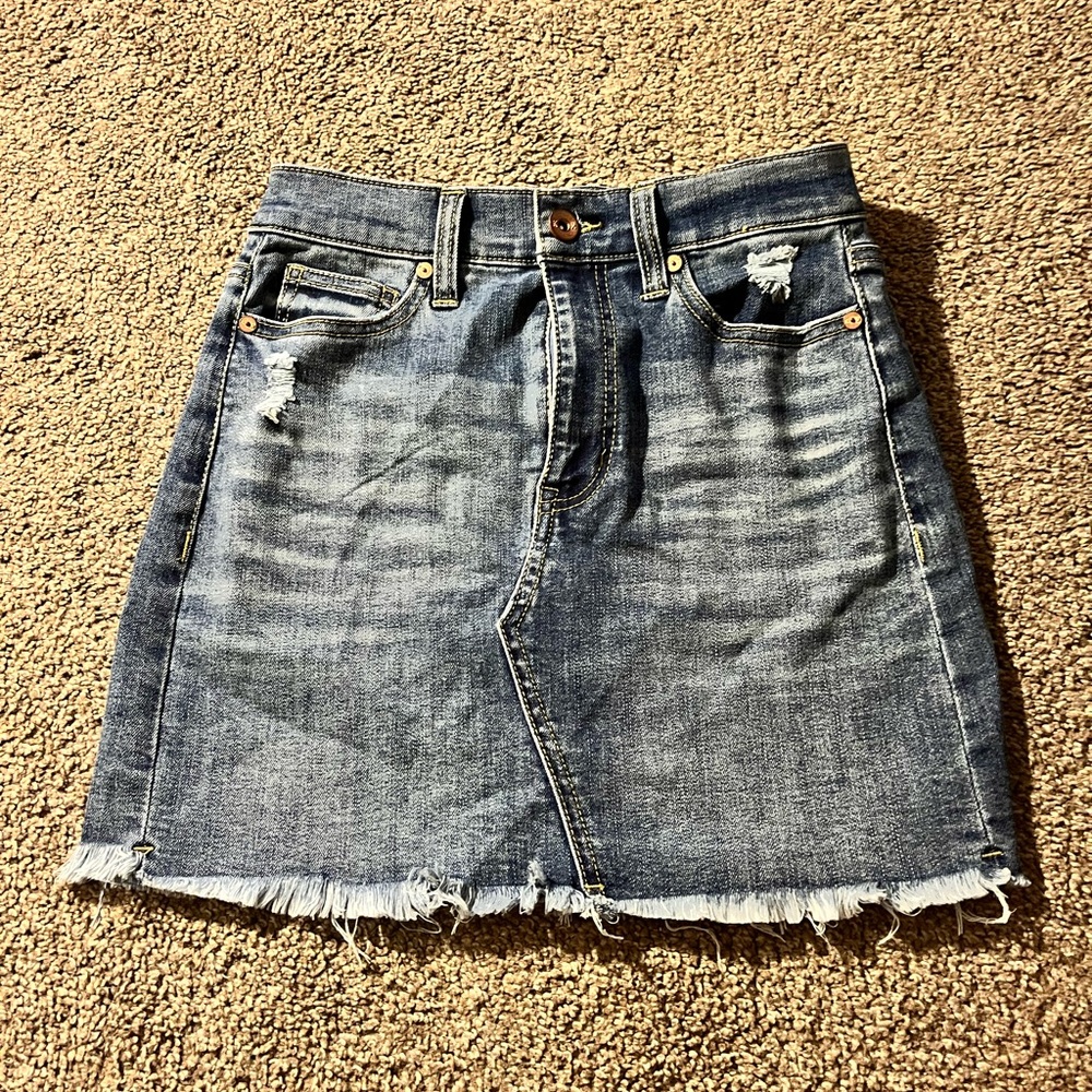 Jean skirt